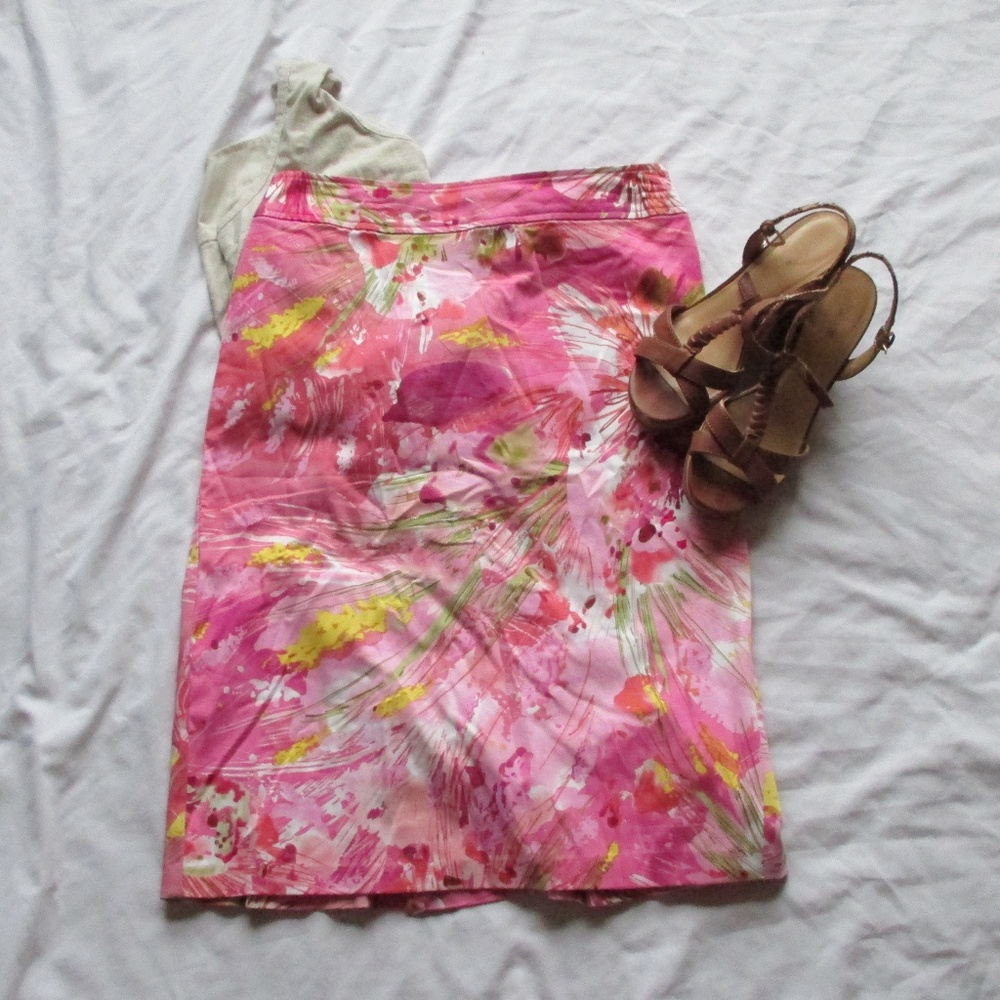 Never Worn Sunny Leigh Floral Skirt